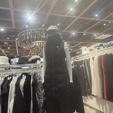 파사디골프(강남뉴코아)여성 퀼팅 롱 다운 바람막이조끼