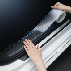 자국 없이 제거 가능한 자동차 문콕 스크래치 방지 흠집 보호 테이프, 투명