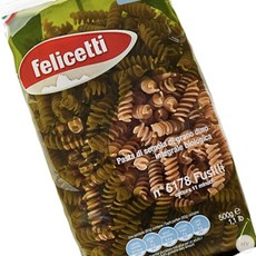 AR 펠리체티 유기농 통밀 푸질리 500g 스파게티 파스타 리가티, 1