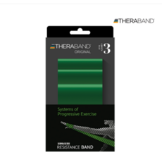 세라밴드 2m 그린 초록 녹색 레벨3 밴드 성인 공용 근력 밴드 용산스포츠 용스, 1개