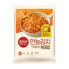 CJ 햇반 만능김치볶음밥, 4개, 400g