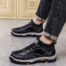 [라이프커머스] 워커 슈즈 부츠 남성 디자인 조깅 등산 트레깅 편안한 신발