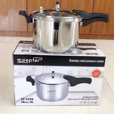 Zepter 不鏽鋼壓力鍋 26cm 9L 大容量商用設計, 26Cm 9L ZEPTER德國不鏽鋼,PICC Stainless Body, 1個