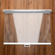 마트 롤러 투명 에어커튼 편의점 쇼케이스 냉장, 폭 115cm 길이 150cm, 브레이크 무홀 투명