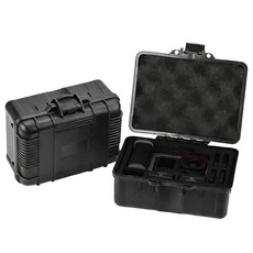 OCXLLEATLY Insta360 에이스 프로/에이스 프로 2 그립 키트와 호환되는 하드 보관 케이스 액션 카메라 액세서리 휴대용 가방 여행용 안전 박스 방수 블랙 2240