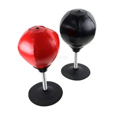 펀치볼 가정용 샌드백 복싱 펀칭볼 스탠딩 흡착식, 블랙