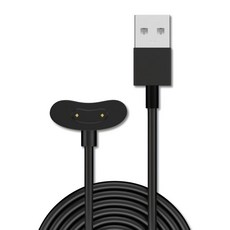 Ticwatch Pro 5 Pro X E3 智慧手錶USB磁吸充電線座充, 黑色, 1個