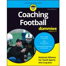 (영문도서)Coaching Football for Dummies Paperback, English, 9781394369904