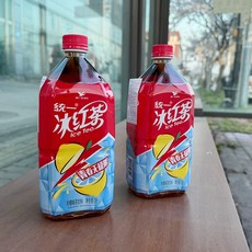 빙홍차 아이스티, 1L, 8개