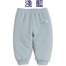 寶寶格紋棉長褲 嬰童保暖束口褲