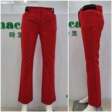 마코 모다남양주 여성 가을 사이드밴딩 솔리드 부츠컷바지 MOW3LP9131_GN