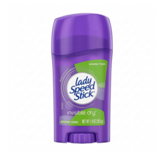 Lady Speed Stick 隱形乾爽體香膏 清新爽身粉, 39.6g, 1個