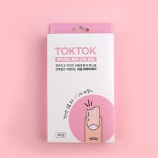 TOKTOK 隱形裂甲急救貼 裂甲救星, 1個, 隱形