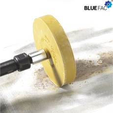 4인치 이레이져휠 빠르고 손상 없는 데칼 접착제 제거 리무버 패드, 1개, 100ml