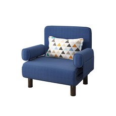 소파 침대 1인용 베드 원룸, 1.5m 미만, 100cm 카키