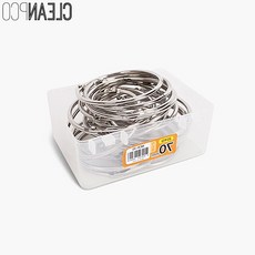 벡스트리아 카드링 70mm/20개 다용도링 단어장링 단어장고리 제본링