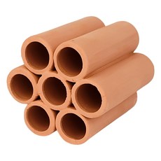 3층 7공 7구 파이프 산란상 수족관 황토 토분 구피 새우 치어 놀이터 은신처, 1개