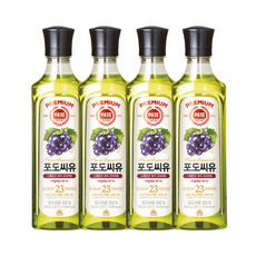 사조해표 포도씨유, 4개, 500ml