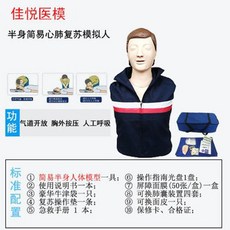 심폐소생술 애니 인형 마네킹 상반신 처치 더미 성인, C. 반신 기준