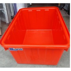 普力桶 130L 儲水桶 橘色方桶