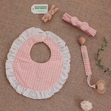 [출산백일선물]우이동금손 리본팝 베이비 4종 선물세트 [포장+쇼핑백세트], 1개, 4개입, 반팔세트S