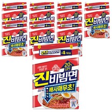 오뚜기 진비빔면 156g, 32개