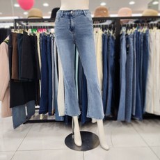 조이너스 여성용 베이직 부츠컷 데님 팬츠 JAEU4-WDP900