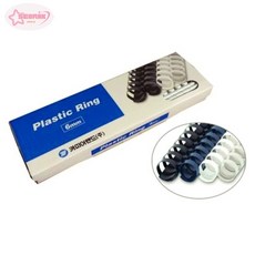 카피어랜드 제본링 6mm 흑색 100입 20매 1갑 공책제작