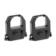 2팩 교체 리본 아마노 PIX 및 TCX 타임 레코더 블랙 잉크 10152021253528559520030004000 1121223545858890을 포함한 모든 모델에 맞습니