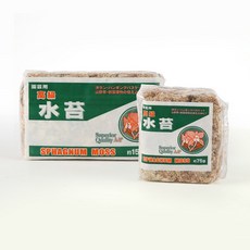 칠레산 고급 수태 압축 수태 프리미엄 이끼 75g, 1개