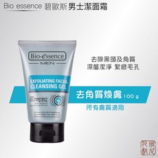 碧歐斯 男士洗面乳, 1個, 去角質煥膚