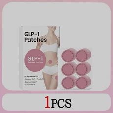 2차 30개 GLP-1 패치 오리지널 | 피부를 통한 신진대사 및 에너지 지원을 순수 식물성 제품으로 음식 의존