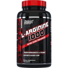 Nutrex Research L-精氨酸 1000 膠囊, 120入, 1個, 120顆
