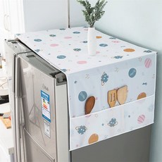 웅스토어 냉장고먼지커버 가전먼지커버, 대형 꽃