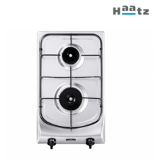Haatz 쿡탑 빌트인 가스레인지 2구, GC-2303SDBH, LPG