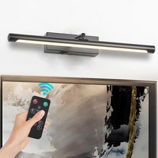 배터리용 킬로 사진 조명 작동 원격 타이머가 있는 12인치 충전식 아트 라이트 3가지 색상 온도 디스플레이용 무선 아트워크 초상화 갤러리 블랙, Black, 12