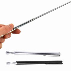 자석 픽업툴 안테나 지시봉 LED방울, 실버