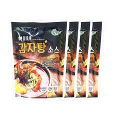 혁이네 감자탕 양념 소스 350g, 4개