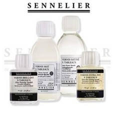 시넬리에 유화 바니쉬 75ml 보조제 마감제 /옵션선택, 4.Satin바니쉬 75ml