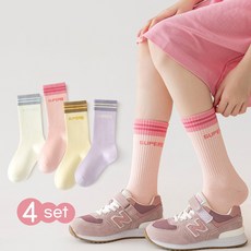 삐삐네옷가게 여아 키즈 파스텔 컬러 라인 4color 세트