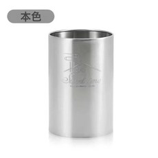 炫彩不鏽鋼筷子收納桶北歐ins風廚房瀝水卡通, 1個, 本色