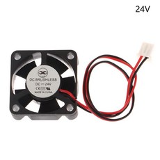 팬 핀 쿨러 냉각 프린터용 핫엔드용 프린터 부품, 색상: 3. 24V