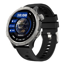 와피크 통화가능 블루투스 스마트워치 ST10 1.43인치 AMOLED 대화면 한글판 AI운동인식, GPS + 블루투스, 3.6cm, 실버 GPS + 블루투스, 3.6cm, 실버