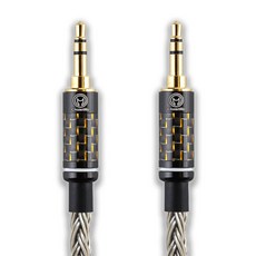ChuanMu 3.5mm 公對公 7N單晶銅鍍銀對錄線, 無, 1個