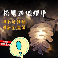 Led燈串 燈串 造型燈 led 燈串 裝飾燈 房間裝飾 婚禮裝飾 聖誕樹裝, 1個, 暖白