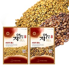 자애인 국산 볶은 보리차 (1kg) + 국산 볶은 옥수수차 (1kg), 단품, 1kg, 1세트, 2개입