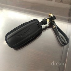 혼다 골드윙 키케이스 체인 튜닝 리모컨 알루미늄 가죽 악세사리 키커버, 블랙