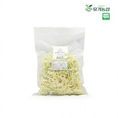 초록한입 유기농 슬라이스 양배추채 1kg (전남 무안산), 1개, 1g