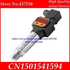 LED LCD 디지털 디스플레이 압력 트랜스미터 센서 정압 급수 4-20mA DC24V, 01 모델 3, 04 0-0.6MPa, 1