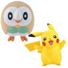 포켓몬스터 프라모델 0025 피카츄 0722 나몰빼미 프라홈런너오프너, 1개